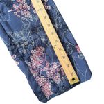 Lisette Montreal Cherry Blossom Print Stretch Pants‎ Size 14 Cropped Blue Pink Photo 7