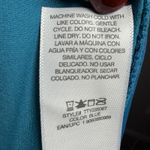 Time & Tru Womens Aqua Tankini Swim Top L 12-14 Adjustable Removable Cups Beach Photo 8