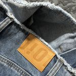 [NEW JEANS] X OIOI sz small layered skirt denim pants OI1C2MPL97BLA OFFICIAL MD Blue Photo 11