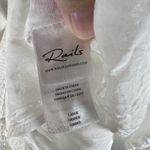 Rails  Women's Large Jasmine Linen Dress in White Lace‎ Vacation Coastal Beach Photo 4