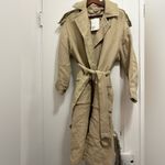 & Other Stories NEW & Other Stories Beige Oversized Belted Trench Coat Stockholm Atelier Photo 5