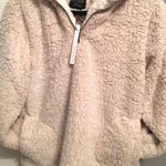 Oatmeal Sherpa Sweater White Size M Photo 0