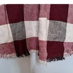 Rails  size small Redding Red Burgundy and white plaid long sleeve button up Photo 3