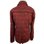 Lucky Brand  Red Black Tweed Women's Jacket Size Small Photo 4
