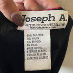 Vintage Joseph A. Embroidered Silk Blend Sweater in black size L Size L Photo 5