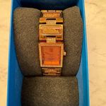 Victoria Wieck BCVW0113 Floating Crystal Rose Gold Tone Bracelet Watch Photo 1