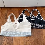 Under Armour  Black and White Sports Bras Set Size Medium Photo 1