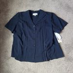 Danny & Nicole  Navy Two Piece Pant Set SIZE 18W Photo 1