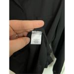 Apt. 9  Black Button Up Blouse Woman’s Size XL Photo 2