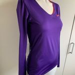 Nike Pro Dri-Fit purple long sleeve shirt Photo 1