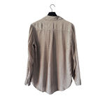 Equipment Femme Printed Button Down Blouse Medium Brown Photo 4