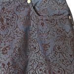 st. john's bay Vintage High Rise Paisley Floral Mom Jeans Size 12 Made in Bahrain Photo 4