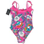 Kate Spade NWT  One Piece Swimsuit Radiant Pink Floral Underwire Size S Small NEW Photo 1