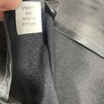 Body by Victoria Black Satin Pencil Skirt 10 Classic Sleek Career Silhouette Photo 9