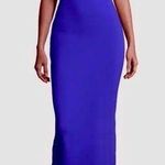 Chiara Boni 38 Purple/Blue Elisir Ruffle Gown Photo 0