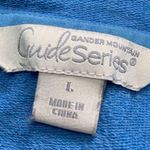 Gander mountain Guide Series Womens Hooded Sweatshirt Hoodie Pullover Long Sleeve Blue Large Photo 8