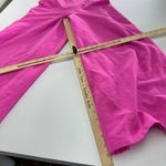 Adam Lippes Jumpsuit Womens 6 Pink Twill Wide Leg Tie Back‎ Barbiecore Photo 8