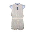 Modcloth Easy Go Sleeveless Cotton Faux Wrap Romper NWT Large Photo 13