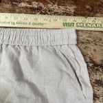 Tommy Bahama  Linen Pull On Tan Pants Size Medium Wide Leg Photo 5