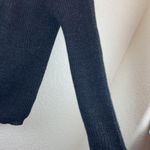 Love Tree  New Black Marbled Tie Neck Lace Up Long Sleeve Sweater A121 Photo 8