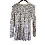 Style & Co‎ Women Cardigan Sweater SP Beige Button Front Crochet Boho Cottage Photo 2