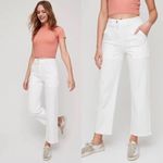 Aritzia ✨Wilfred Free White Modern Utility Pants✨ Photo 2