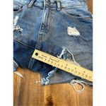Nasty Gal Womens Blue Denim Cut Off Shorts Size 6 Distressed Cotton Photo 11