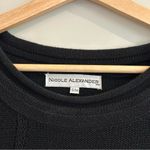 Nicole Alexander‎ Black Cotton Knit Long Sleeve Tunic Size S/M Size M Photo 3
