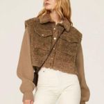 Maje NEW NWT  Belia Sherpa Teddy Jacket size 40 Photo 1