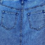 Tinseltown  Wild Fable Denim Studded Raw Hem Skirt size 6 Photo 4