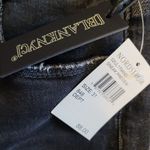 BLANK NYC  THE MADISON CROP FADED BLACK OPEN DISTRESSED RAW ANKLE JEANS 31 NWT Photo 10