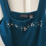 Relativity FINAL MARKDOWN  petite medium embroidered top Photo 1