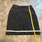 Banana Republic High Rise Polka Dot Bow Accent Mini Pencil Skirt Black White 0 Photo 1