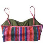 Salt + Cove Ziggy Pop Long Line Bikini Top Pink Size undefined Photo 1