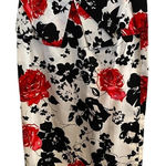 Grace Karin New  cotton white red black floral peplum pencil skirt pin up Holiday Photo 0