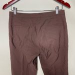 Gucci Slim Fit Low Rise Ankle Pants Womens 40 US 4 Chocolate Brown Photo 4