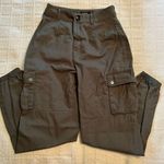 Boo Hoo Casual Cargo Combat Trousers Pants Women’s Size 2 High Waisted Photo 0