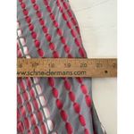 Habitat  Clothes Tunic Top Size M Pink Gray Flared Swing Tank Sleeveless Cowl Photo 8