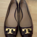 Tory Burch  Gigi Patent Pumps Size 7M Leather Mid-Heel Block Ballerinas Photo 0