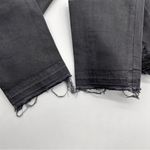 J Brand Factory Distressed Cropped Demen Grey Mid-Rise w/Raw un-Hem Size 25 Photo 13