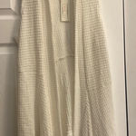 J mode USA boutique waffle knit sleeveless duster white size 2XL NEW layering‎ Photo 0
