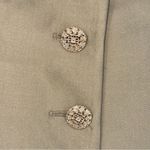 Talbots Beautiful Silk &Cotton Blend Formal Brown Blazer, black tie, size 10 Photo 3