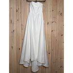 Lulus NWT Eternal Gratitude White Floral Embroidered Strapless Maxi Dress Sz S Photo 1