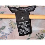 Vintage Sheer Fairy Blouse Shirt Medium Bell Sleeve Whimsy Dainty Y2K Cowl Neck Pink Photo 5