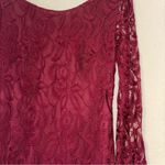 2 Hearts lace long sleeve dress, see through lace sleeves, size Medium Photo 3