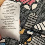 LuLaRoe Black Multi-Color Paisley Print Open Front Short Sleeve Cardigan Size S Photo 11