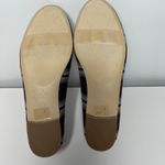 J Crew Striped Blue Burgundy Loafers Size 7 Photo 5