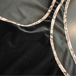 Victoria's Secret Victoria’s Secret velvet body suit, backless, sleeveless, animal print trim,S Photo 10