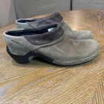 Merrell Merrill Drizzle Leather Suede Mules Clogs Slip On Brown Size 10 Photo 2