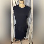 Drew Trudy Black Sleeveless Peplum Cocktail Dress Size 10 Photo 5
